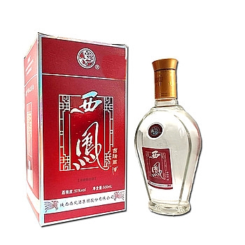 西凤50度500毫升（红盒吉瑞尔） 产品图