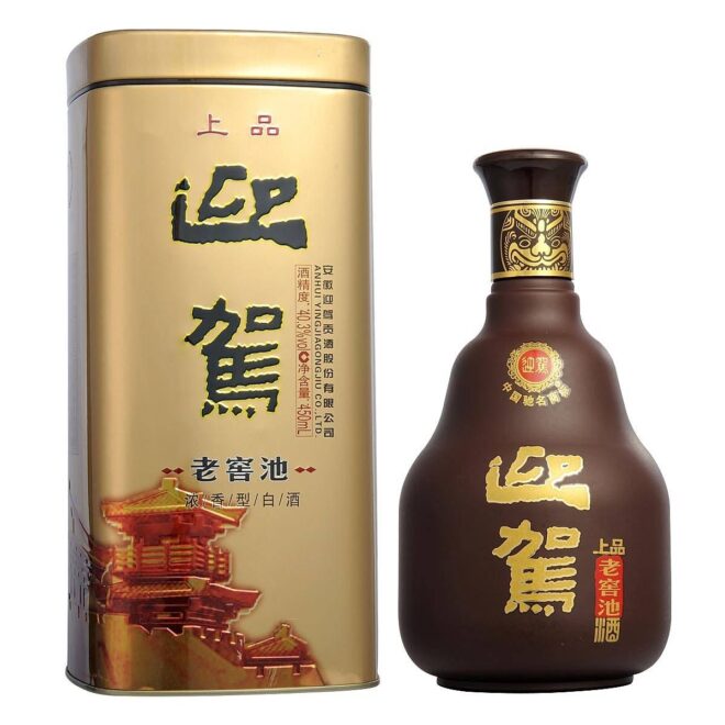 迎驾上品老窖池40.3度450毫升 产品图
