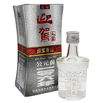 迎驾贡酒42度100毫升（迎驾之星 银星（收藏小酒版）） 产品图