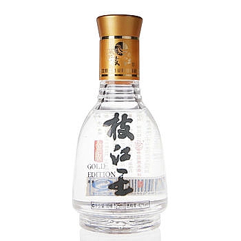 枝江 金版枝江王42度125毫升（金枝） 产品图