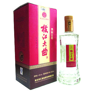 枝江5年枝江大曲45度500毫升（精制） 产品图