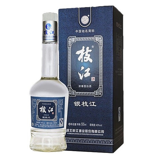 枝江45度500毫升（银枝江） 产品图
