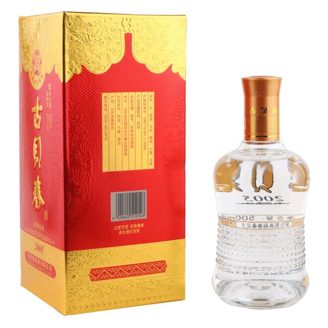古贝春2005 42度500毫升 产品图