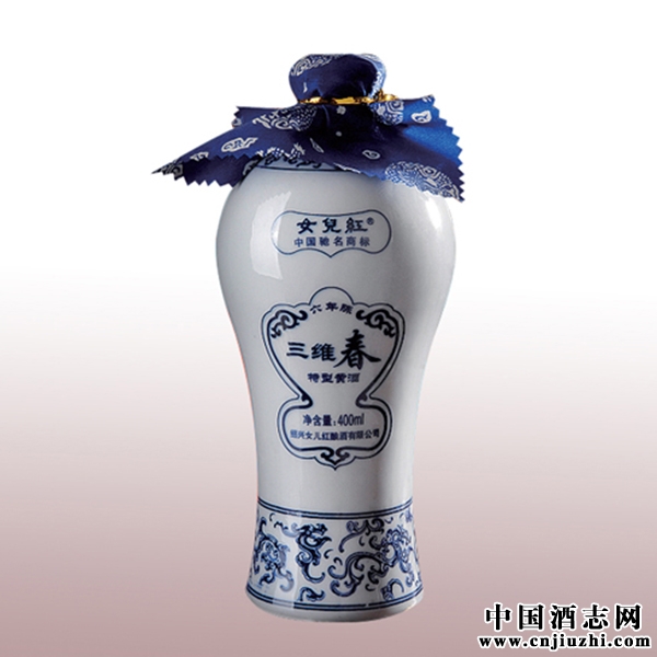 女儿红 三维春六年特型黄酒 产品图