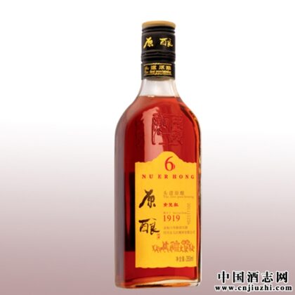 女儿红 原酿金标六年陈绍兴酒（350ml）