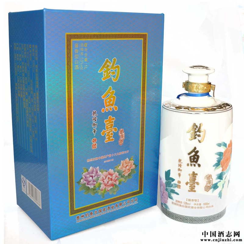 钓鱼台53度1000毫升（十八大珍藏版纪念酒）