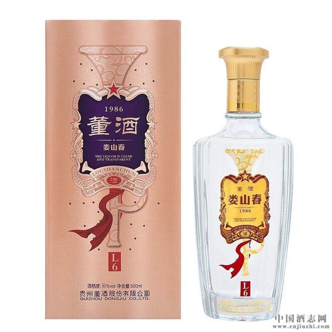 董酒50度娄山春酒L6兼香型500ml 产品图