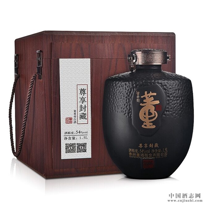 董酒尊享封藏大坛54度董香型1500ml 产品图