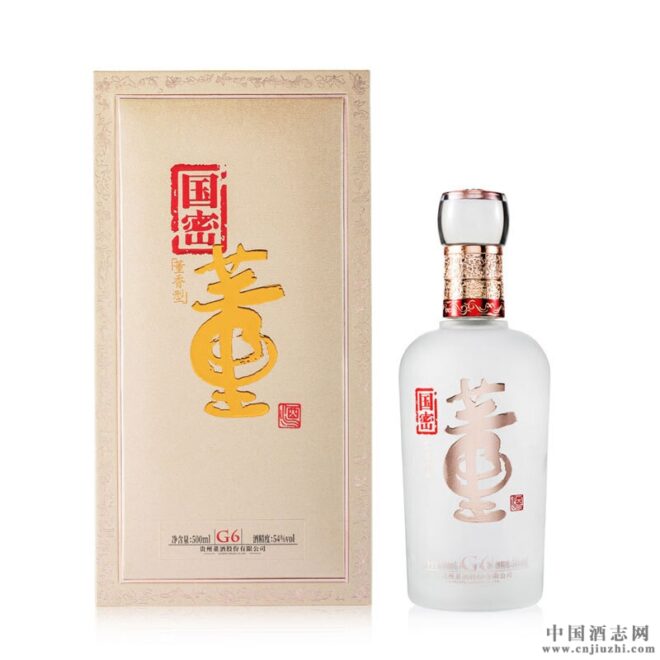 董酒54度国密G6董香型500ml（500ml） 产品图
