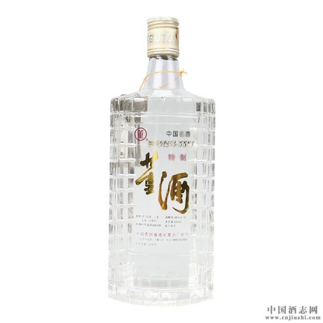 董酒90年代中期扇董46度董香型500ml 产品图