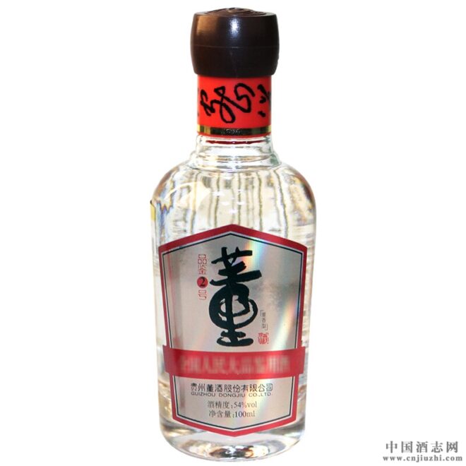 董酒品鉴2号54度董香型100ml 产品图
