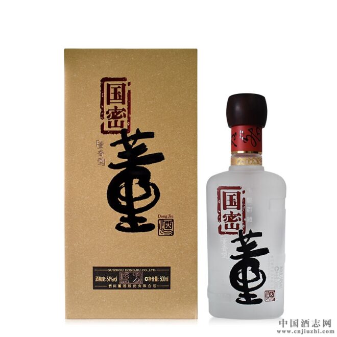董酒方印国密54度董香型500ml 产品图