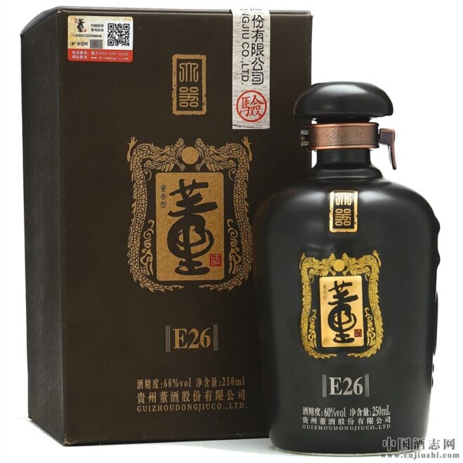 董酒60度大器E26董香型250ml 产品图