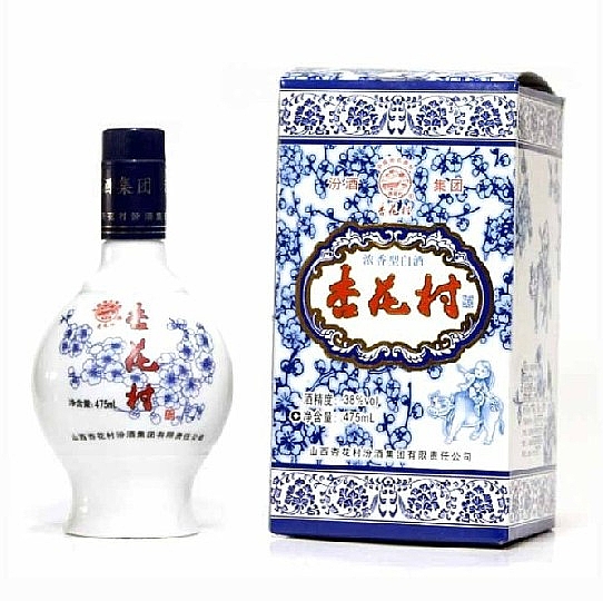 汾酒杏花村38度475毫升（蓝盒） 产品图