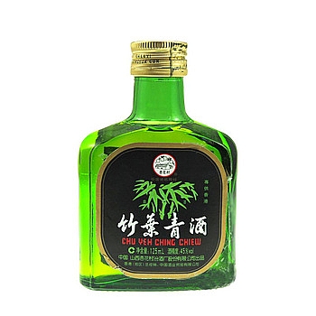 汾酒竹叶青酒45度125毫升（出口）（125ml） 产品图