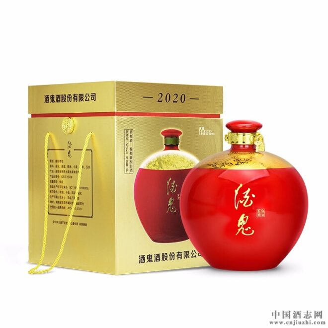 酒鬼酒红日东升七彩系列大坛白酒52度馥郁香型5000ml 产品图