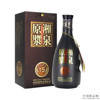 酒鬼酒52度湘泉原浆15年馥郁香型500ml