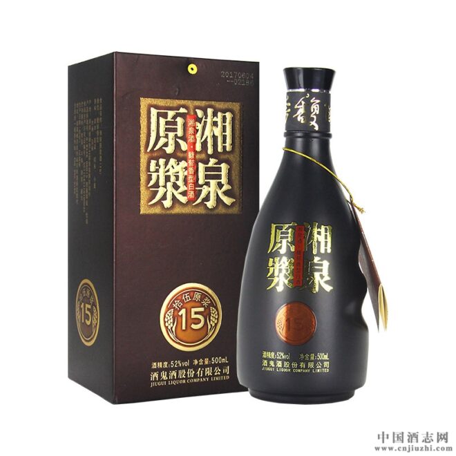酒鬼酒52度湘泉原浆15年馥郁香型500ml 产品图