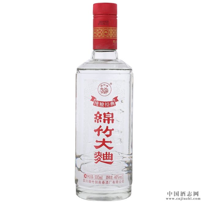 剑南春绵竹大曲46度500毫升（纯粮经典）（500ml） 产品图