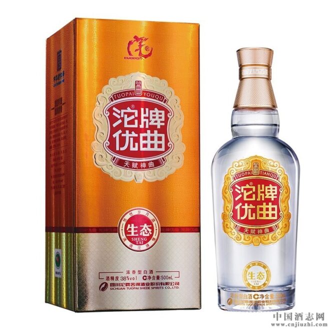 沱牌舍得38度500毫升（优曲生态）（500ml） 产品图