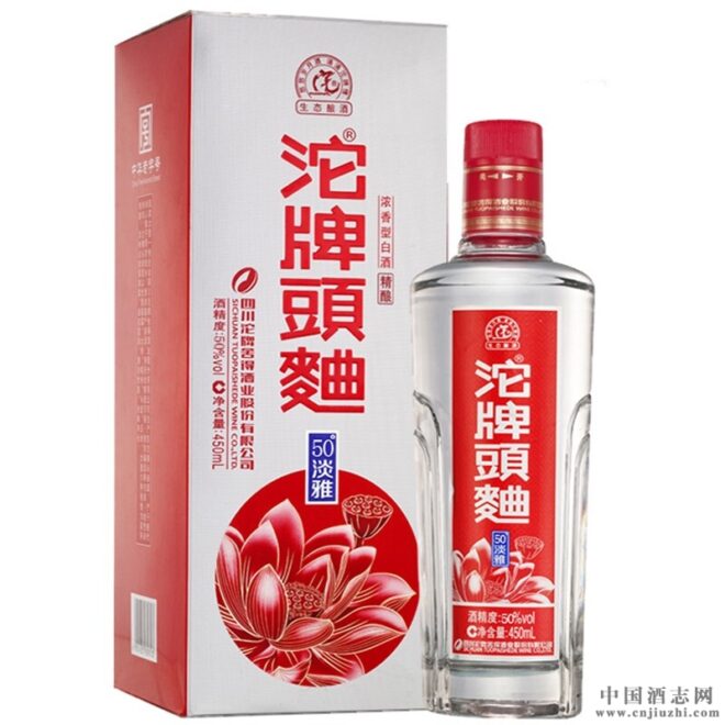 沱牌50度450毫升（头曲淡雅） 产品图