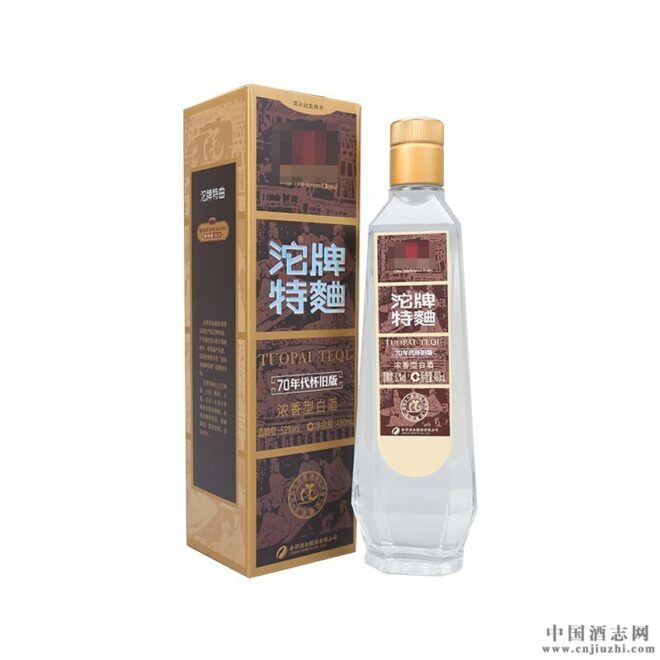 沱牌特曲52度480毫升（70年代怀旧版） 产品图