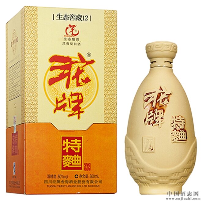 沱牌特曲50度500毫升（生态窖藏12） 产品图