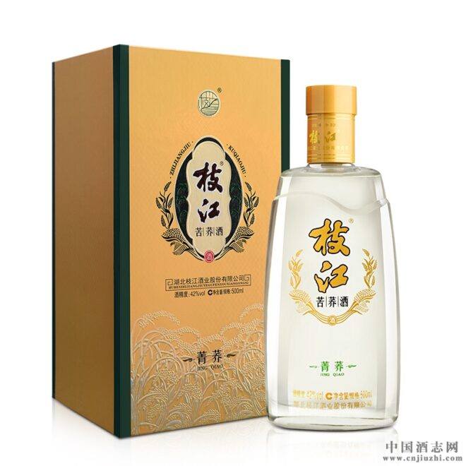 枝江苦荞酒42度500毫升（菁荞荞麦酒） 产品图