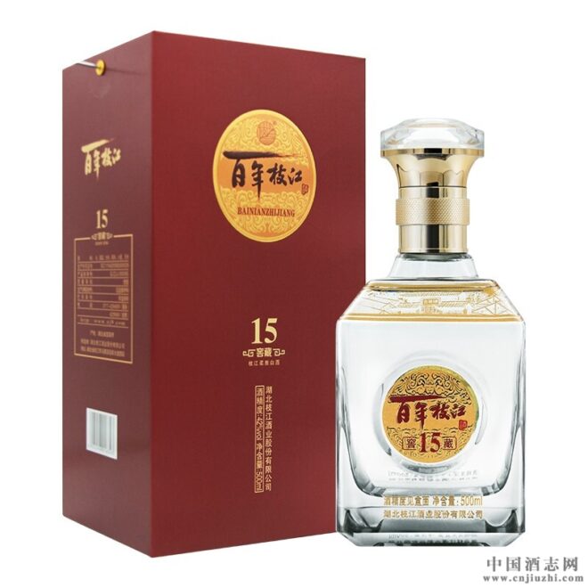 枝江窖藏15礼盒装42度500毫升 产品图