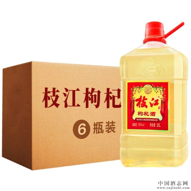 枝江枸杞酒50度保健酒2000毫升 产品图
