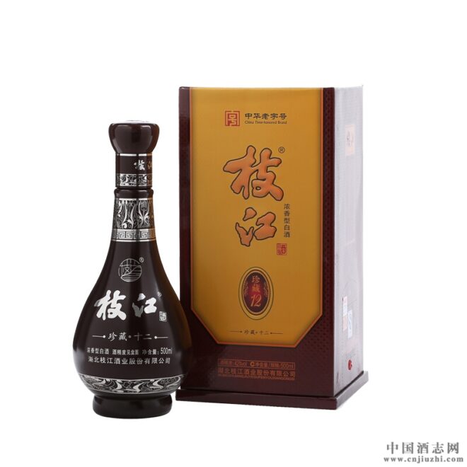 枝江珍藏12 42度500毫升 产品图