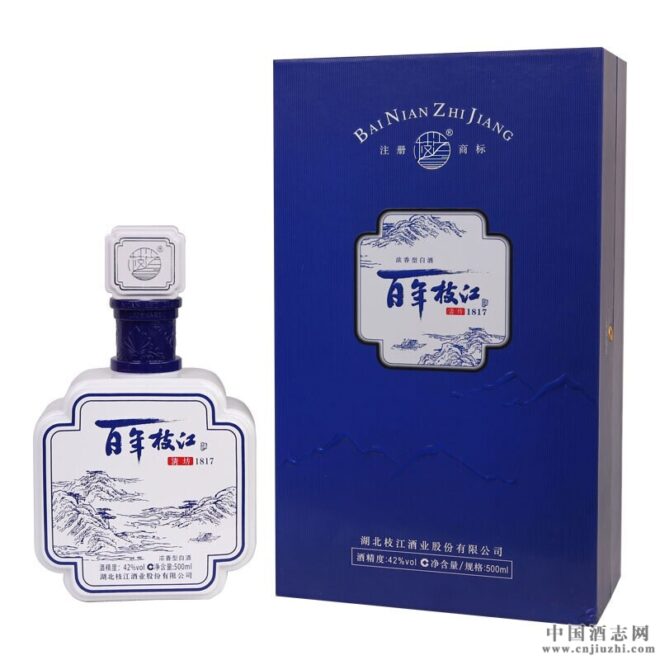 枝江百年枝江45度500毫升（清坊1817） 产品图